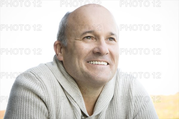 Smiling Caucasian man