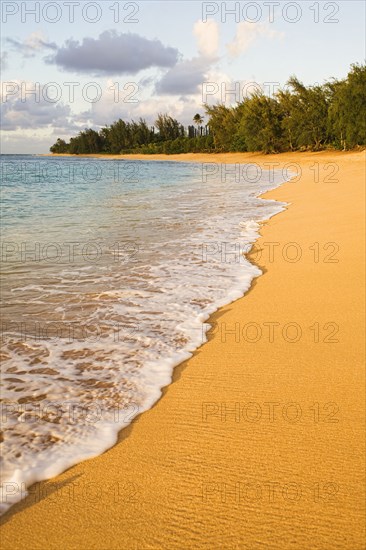 Tranquil remote beach