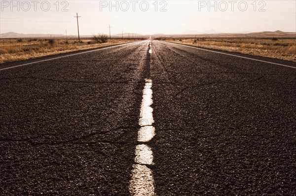 Road in remote area