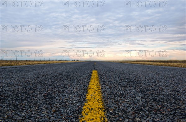 Road in remote area