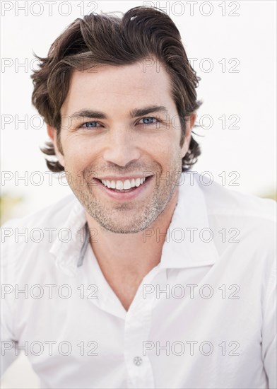 Portrait of smiling Caucasian man