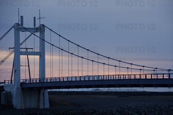 Bridge at sunset