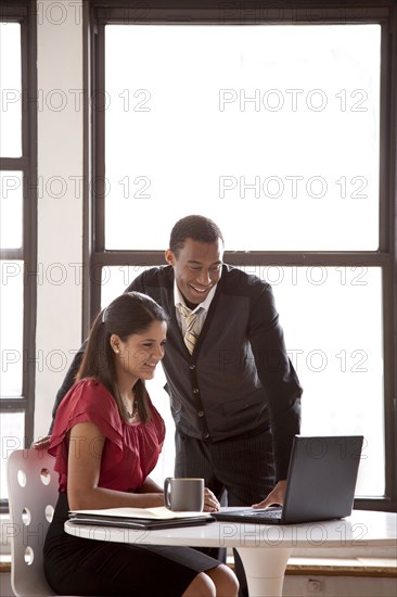 Business people working together in office