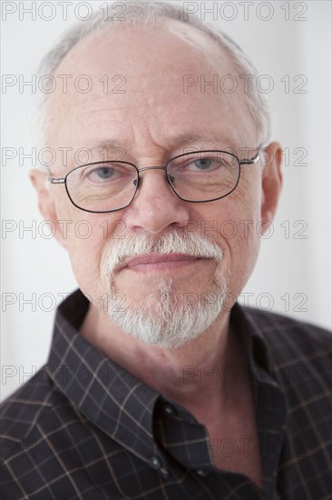 Caucasian man smiling