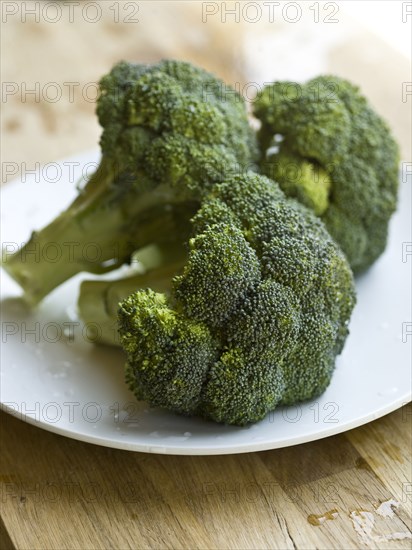 Close up of broccoli florets