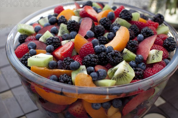 Bowl of fruit salad