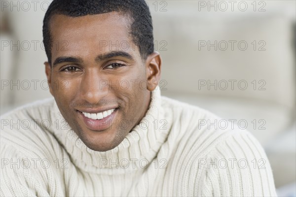 Close up of Indian man smiling