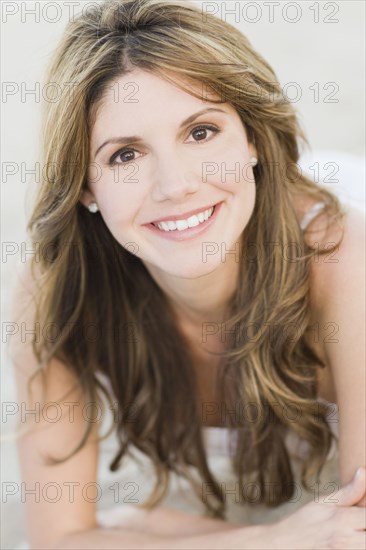 Close up of Cuban woman smiling