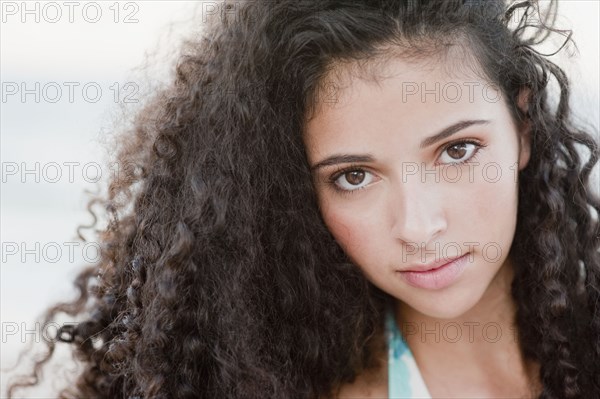 Close up of Israeli girl