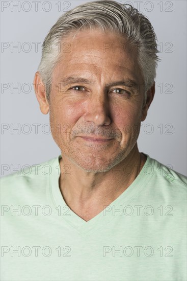 Caucasian man smiling