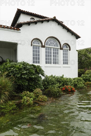 Flooding near house