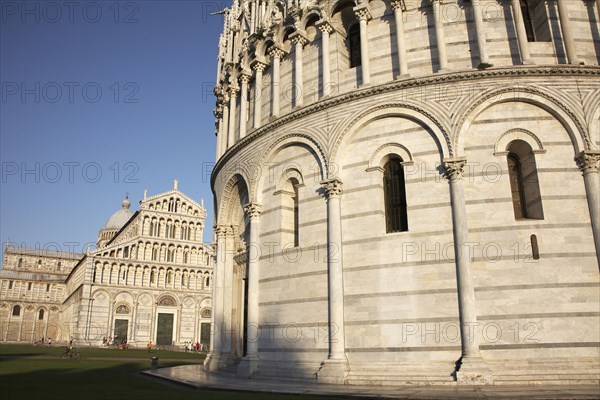 Base of the Leaning Tower of Pisa