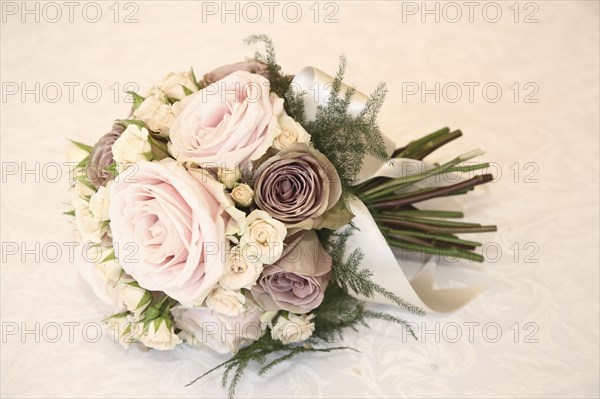 Close up of bridal bouquet