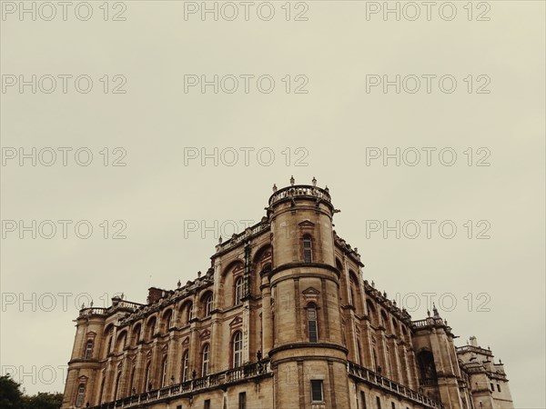 Low angle view of ornate historic building