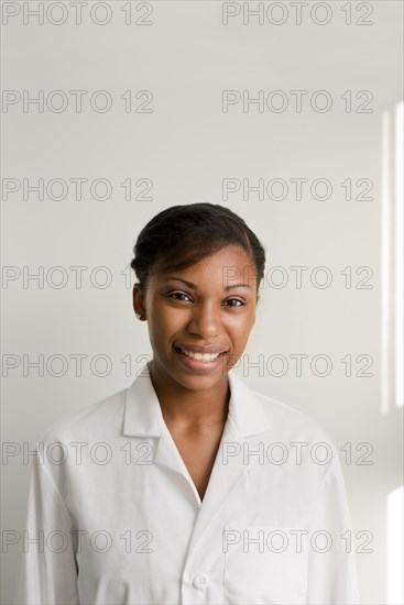 Close up of smiling doctor