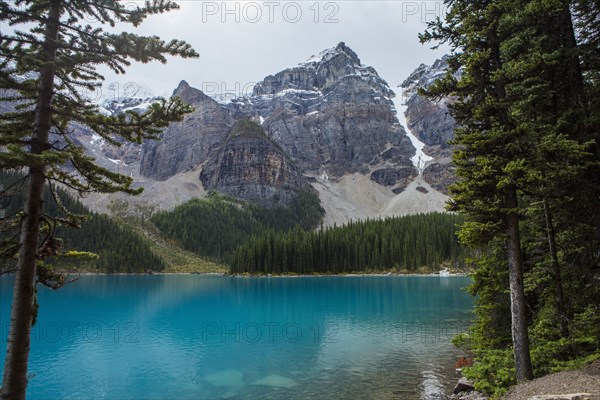 Lake at mountain