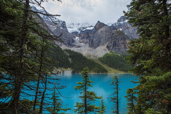 Lake at mountain