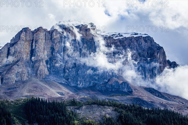 Fog on mountain