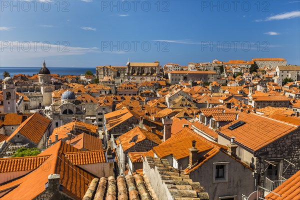 High angle view of cityscape