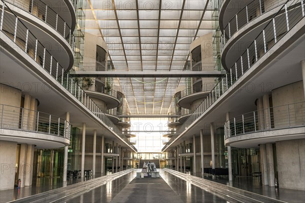 Modern architecture of German Parliament building