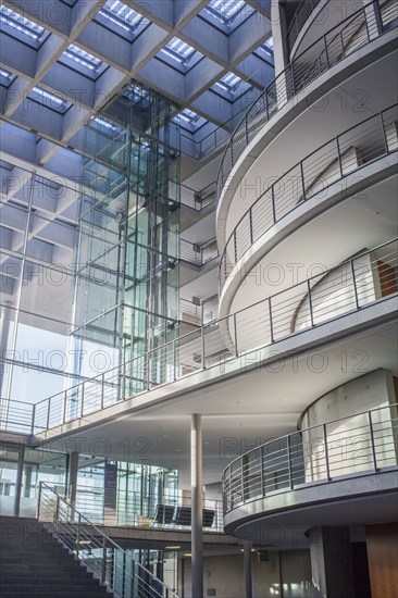 Modern architecture of German Parliament building