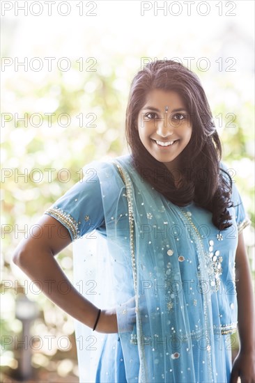 Indian woman in traditional clothing