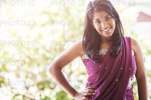 Indian woman in traditional clothing