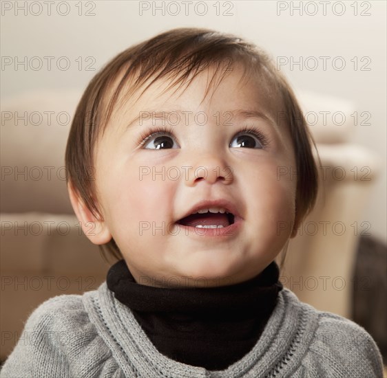 Curious Chinese baby