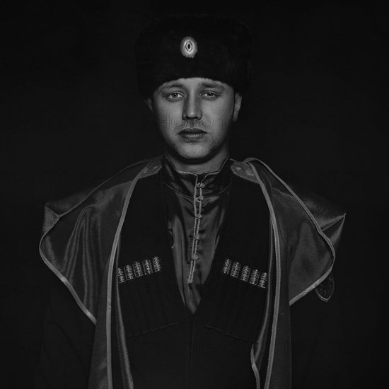 Cossack soldier wearing uniform