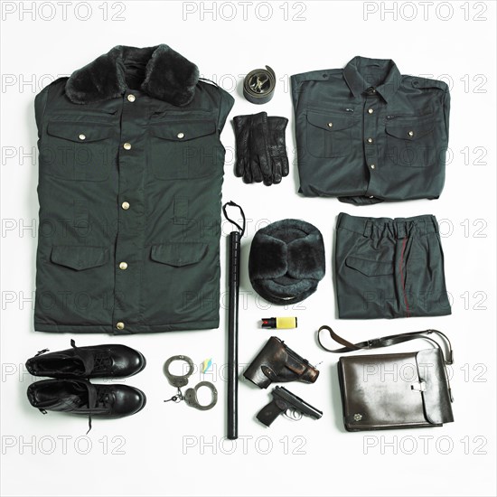 Organized military uniform and equipment