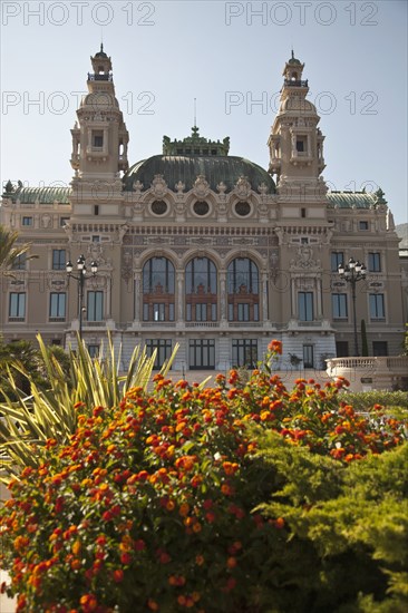 Ornate building with bell towers