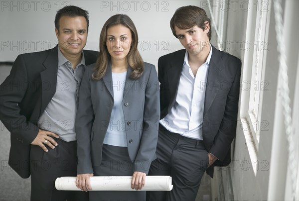 Portrait of business people