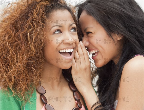 Women gossiping