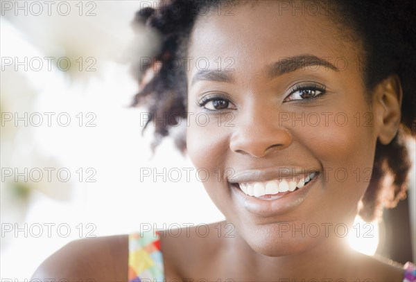 Smiling Black woman