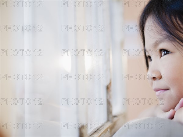 Smiling Korean girl