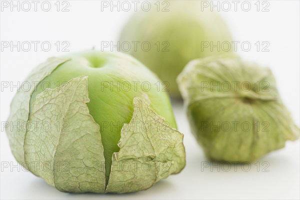 Close up of tomatillos