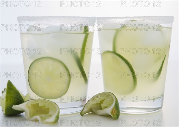 Limes in margaritas