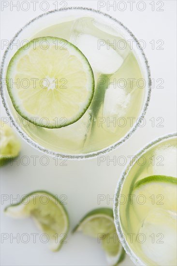 Limes in margaritas