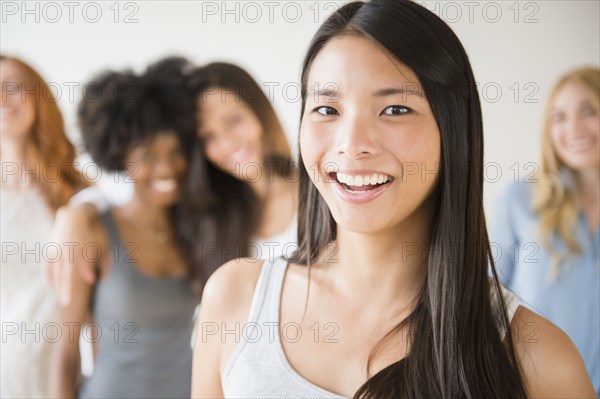 Smiling Chinese woman