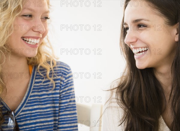 Women laughing together