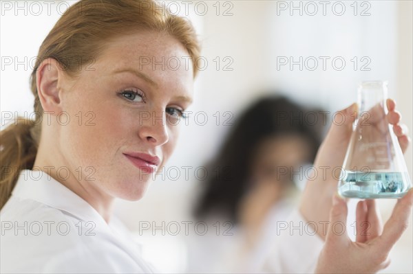 Scientist working in laboratory