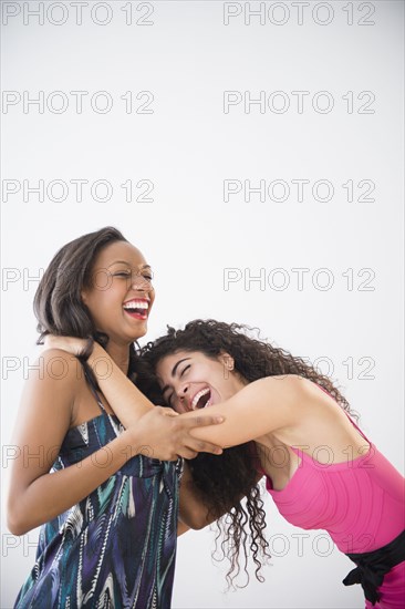 Women laughing together