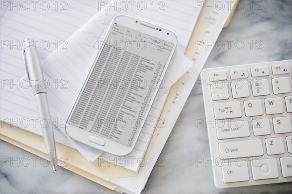 Close up of computer keyboard