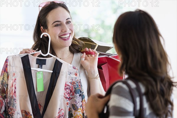 Women shopping in store