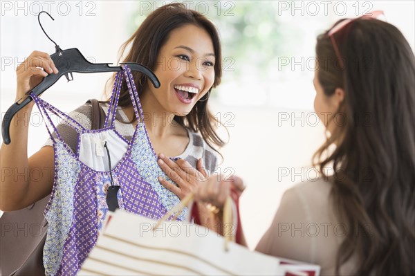 Women shopping in store