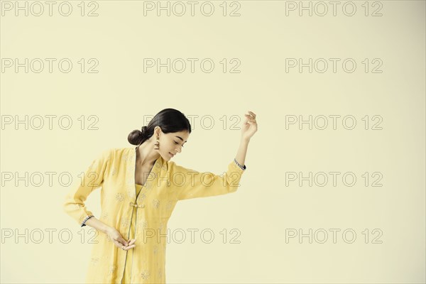 Indian woman dancing