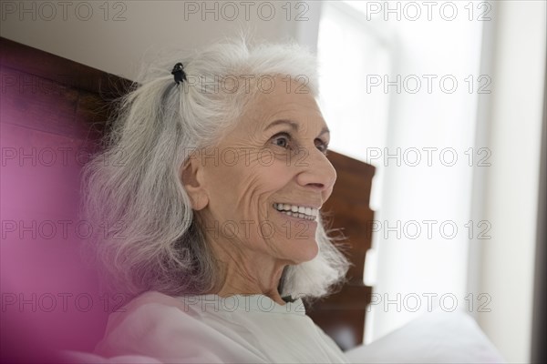 Portrait of smiling older woman