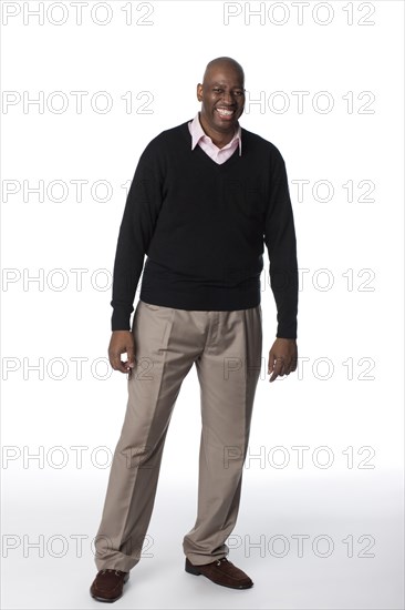 Smiling Black man