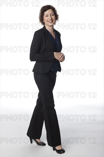 Smiling businesswoman