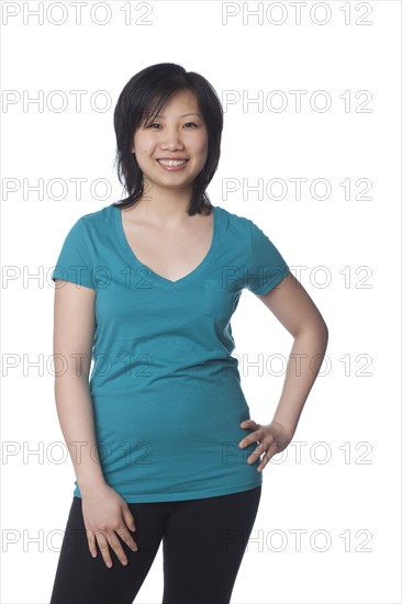 Smiling Asian woman